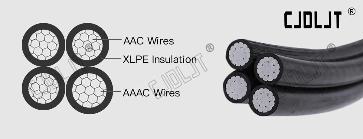ABC-LV NF C33-209 Aerial Bundle Cable 1kV1