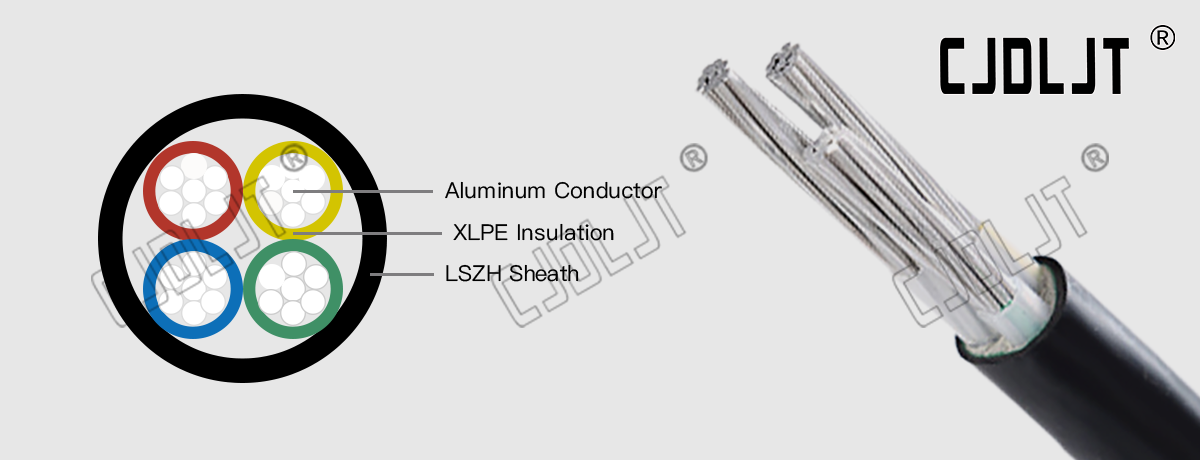 NA2XY Cable Aluminium XLPE PVC – 0.61kV